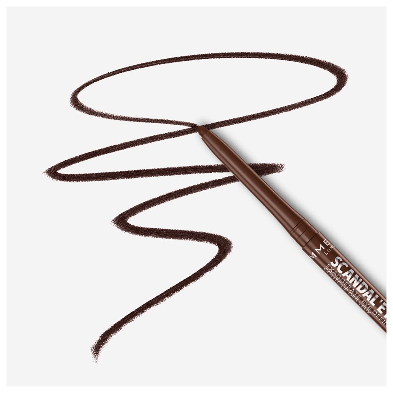 Rimmel Scandaleyes Exaggerate Eye Definer Eyeliner - Chocolate Brown, 0.35g 3