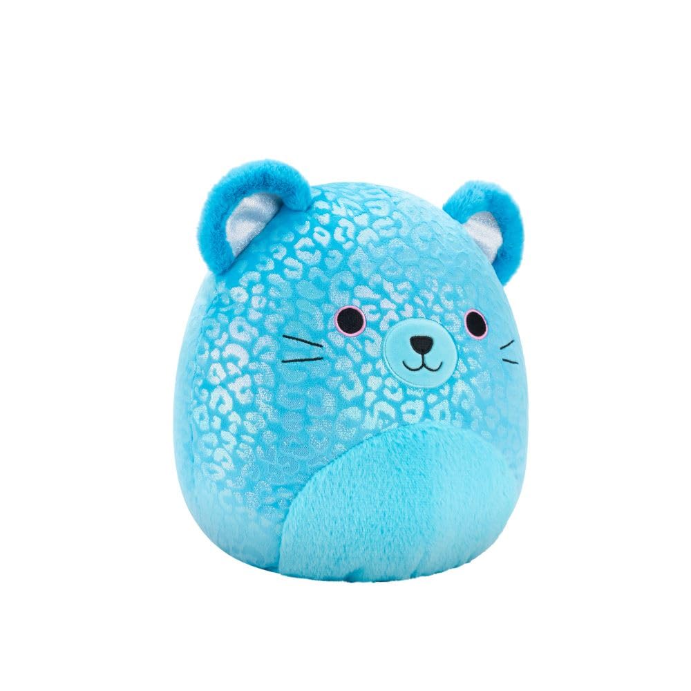 Squishmallows 12-Inch Sarge the Blue Jaguar Plush - Ultrasoft Stuffed Animal for Kids 3+ 5