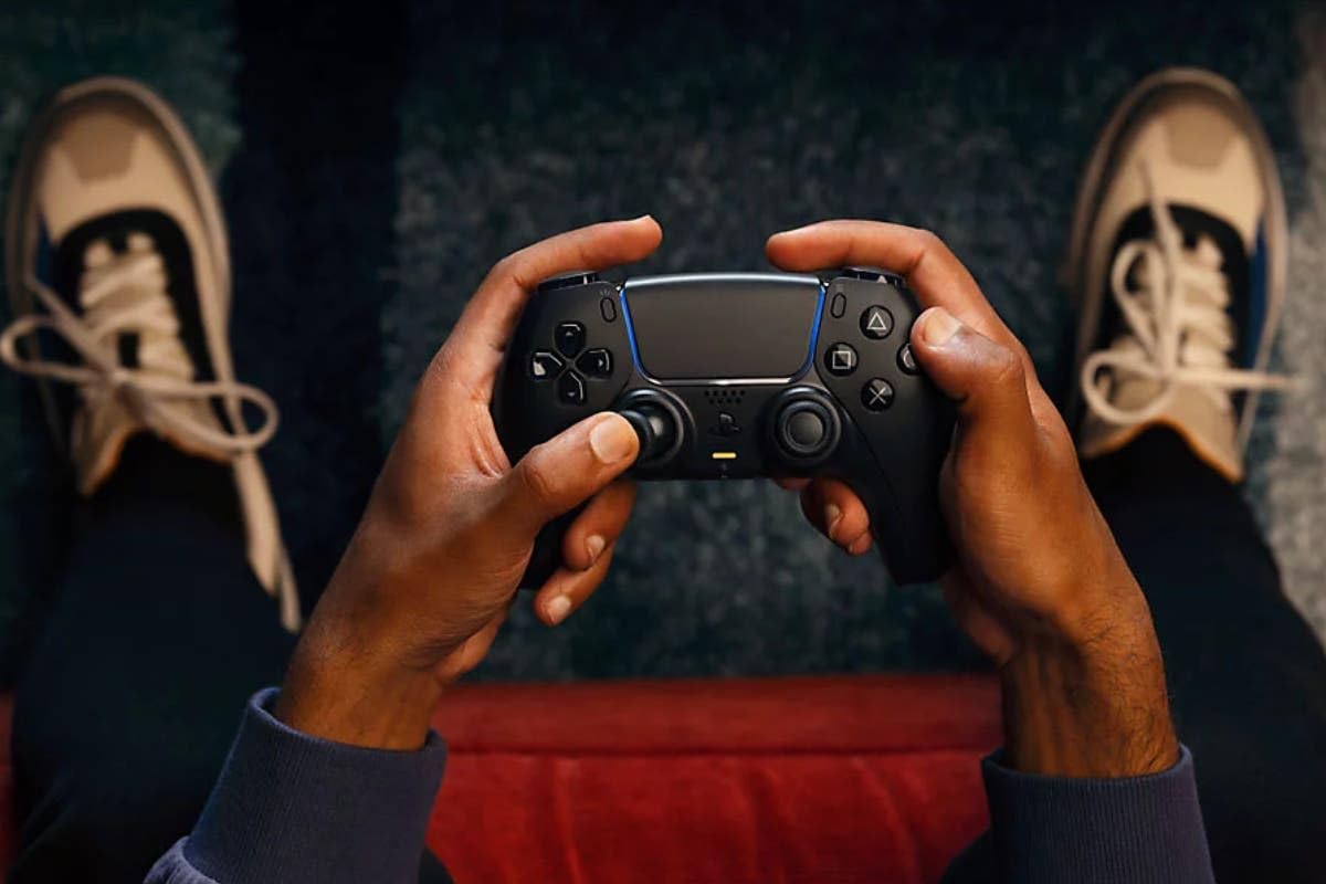 DualSense Midnight Black Wireless Controller for PlayStation 5 3