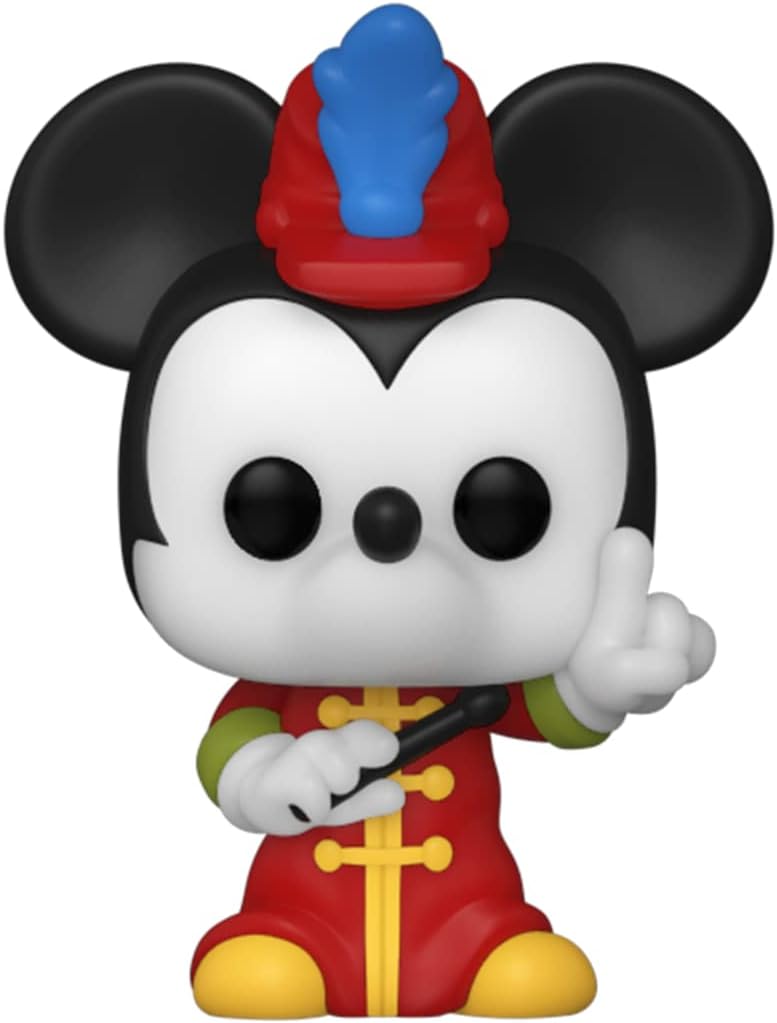 Funko Bitty POP! Disney - Mickey Mouse, Minnie Mouse (Pink Dress), Pluto & Mystery Figure Vinyl Set 9