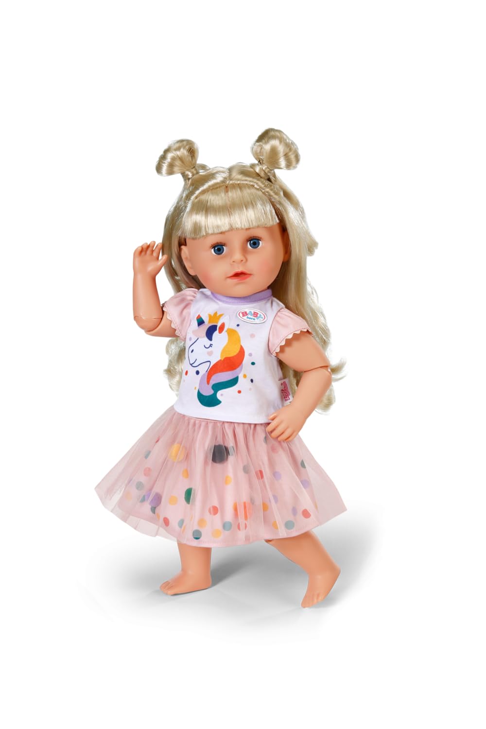 BABY born Unicorn Tutu Dress - 2-Piece Outfit for 43cm Dolls 3