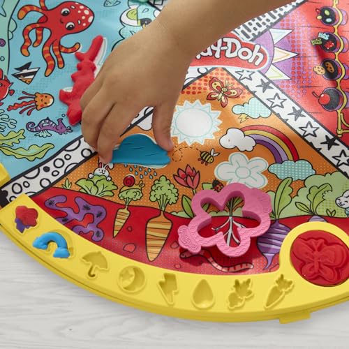 Play-Doh Fold and Go Playmat Starter Playset - Creative Arts & Crafts Toy for Kids 3+ 10