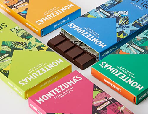 Montezuma's - Bar Library Chocolate Collection, 5 x 90g Gluten-Free Variety Pack 18