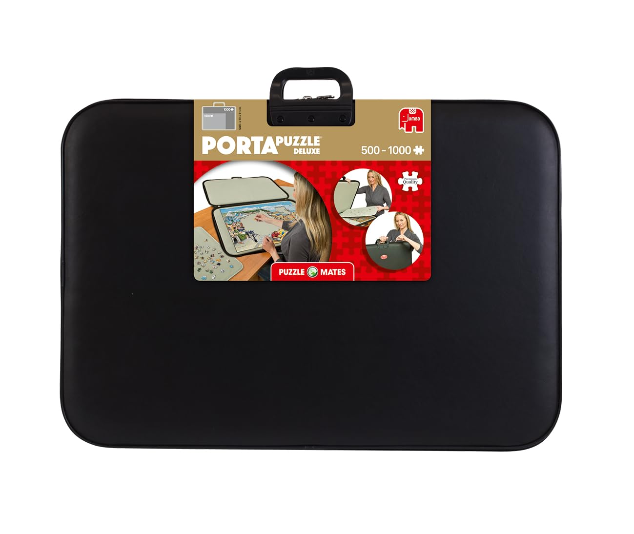 PortaPuzzle Deluxe - 1000-Piece Jigsaw Puzzle Storage & Transport Case for Puzzles up to 73x51 cm 6