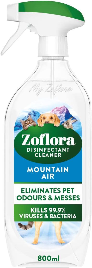 Zoflora Mountain Air Multipurpose Disinfectant Cleaner, 800ml