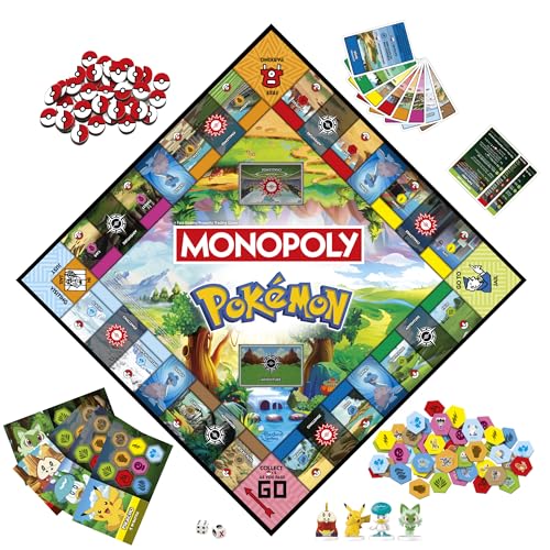 Monopoly Pokémon Edition Board Game - English Version 9