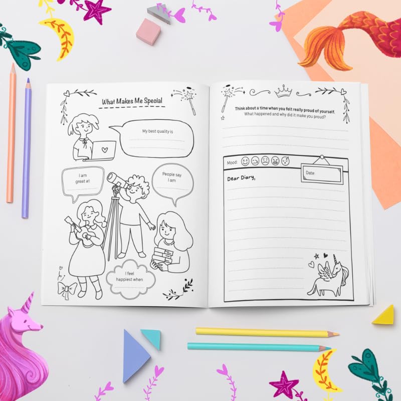 Special Art My Creative Diary for Girls | Journal Writing & Activities | Ages 6-9