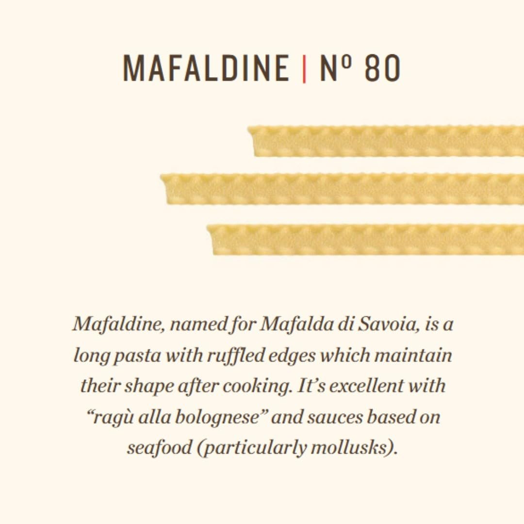 Rummo Mafaldine No.80 Pasta - 500g | Premium Italian Long Pasta