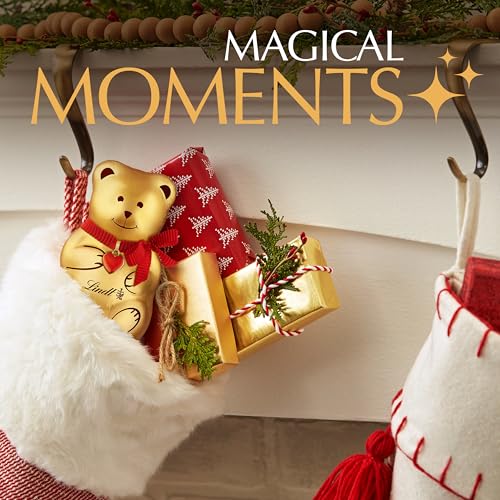 Lindt Teddy Milk Chocolate with Red Gift Tag – 100g – Christmas Gift Bundle of 3 7