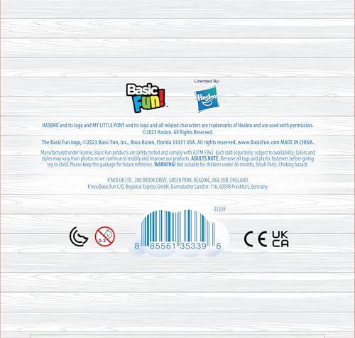 Basic Fun My Little Pony 40th Anniversary Collector Pack | Pearlized Blossom, Cotton Candy & Mini Glory 9