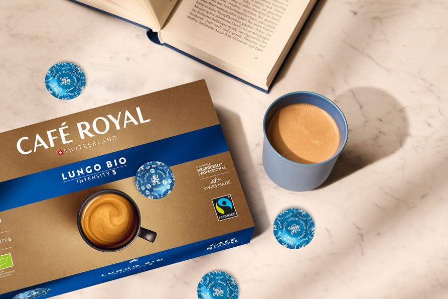 Café Royal Professional Pads, Bio Lungo, 50 Pads für Nespresso Professional Maschinen 5