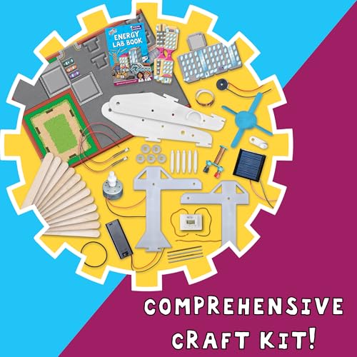 Galt Energy Lab - Explore & Discover Kids Science Kit with 7 Fun Experiments for Ages 8+ 8