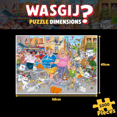 Wasgij Original 46: Middle Aisle Madness - 1000 Piece Puzzle for Adults 6