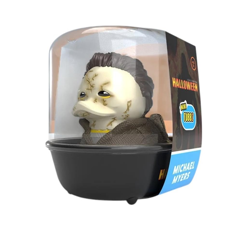 TUBBZ Mini Michael Myers Halloween Cosplaying Rubber Duck Vinyl Figure - Collectible Display Toy 1