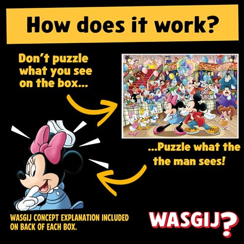 Wasgij Original 1110100124 - Disney Themed 1000 Piece Jigsaw Puzzle for Adults 9