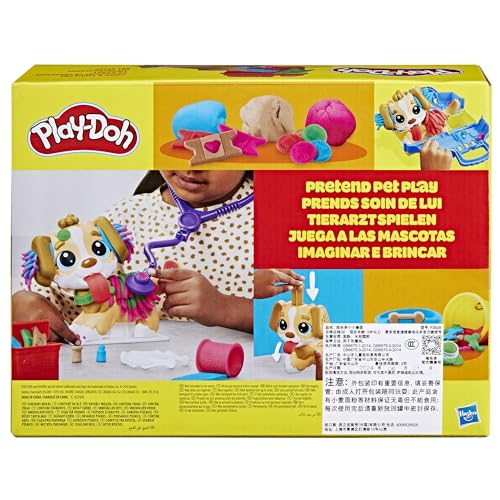 Play-Doh Care 'n Carry Vet Playset - Pretend Play Veterinarian Kit for Kids 3+ 17
