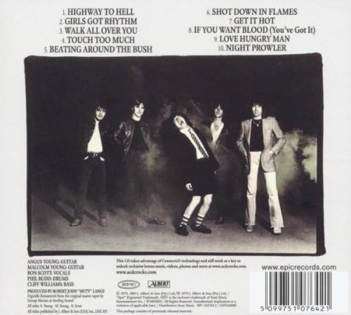 AC/DC - Highway To Hell - Audio CD