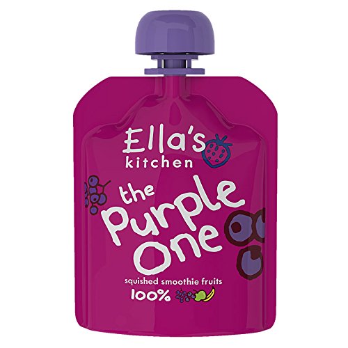 Ella's Kitchen Organic Fruit Smoothie The Purple One - Blackcurrant & Blueberry | 90g