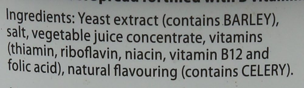 Marmite Yeast Extract Vegan Spread, 600g Tub - Fortified with B Vitamins
