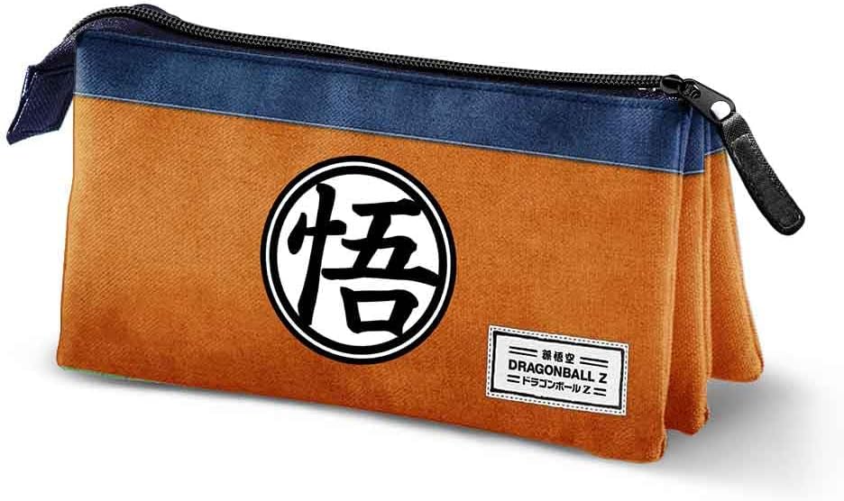 Karactermania Dragon Ball Symbol Triple Compartment Pencil Case (06915)