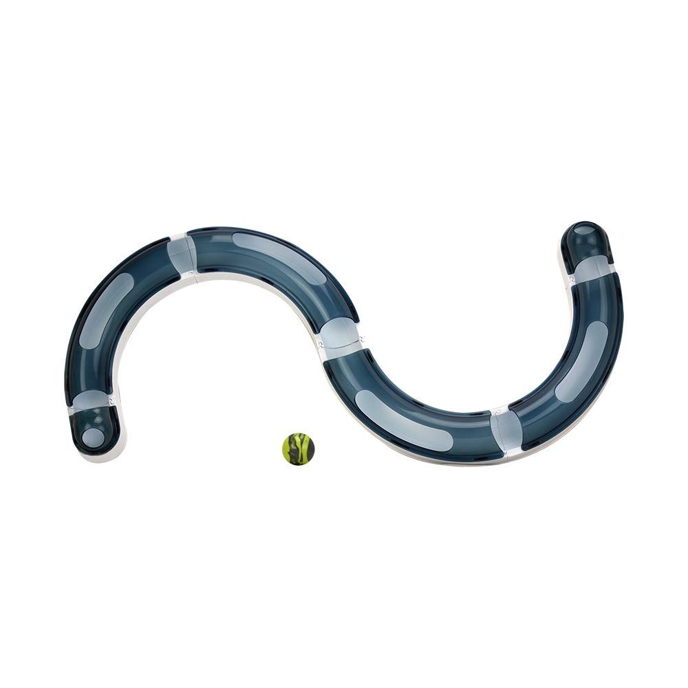 Catit Senses 2.0 Play Circuit Cat Toy - Peek-a-Boo Track | Enables 100+ Layouts | Plastic 3