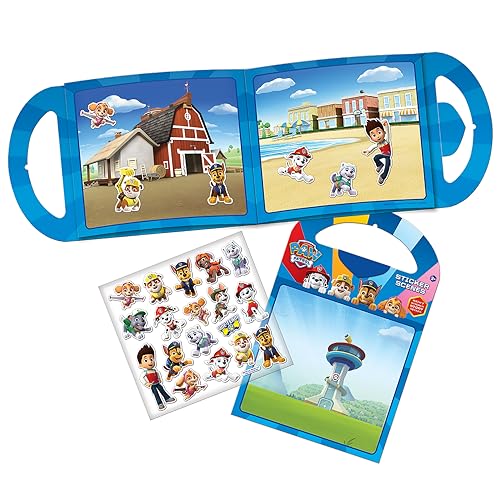 Paper Projects Paw Patrol Activity Set - Reusable Sticker Scene Pack with 50 Pieces 5