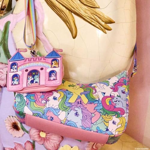 Loungefly My Little Pony All Over Print Crossbody Bag with Detachable Coin Purse 5