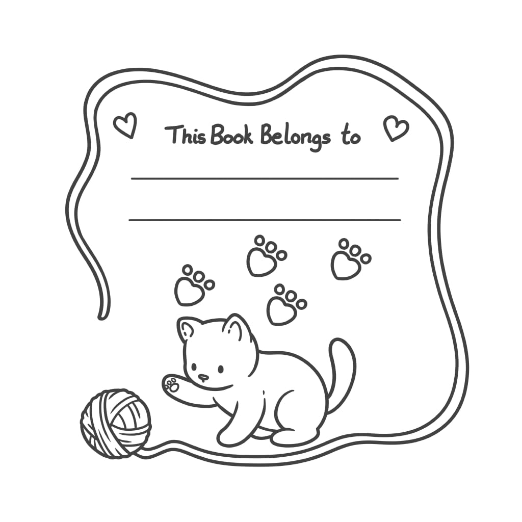 Seven Dials Cozy Kitties Cat Colouring Book - 45 Pages for Adults and Children