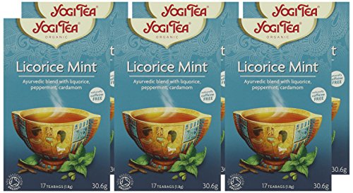 YOGI TEA - Liquorice Mint Organic Spice & Herbal Tea, Caffeine Free, 102 Tea Bags 8