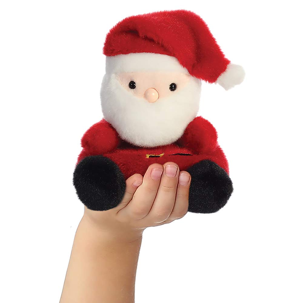 Aurora Palm Pals Santa Claus - Soft Plush Stuffed Animal for Babies & Toddlers 10