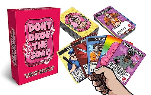 Don't Drop the Soap Card Game - Dark Humor Party Game for Adults 3