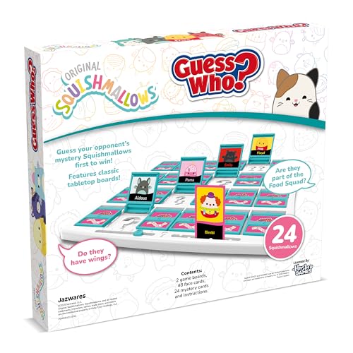 Winning Moves Squishmallows Guess Who? Board Game | 2 Players | Ages 6+ 2