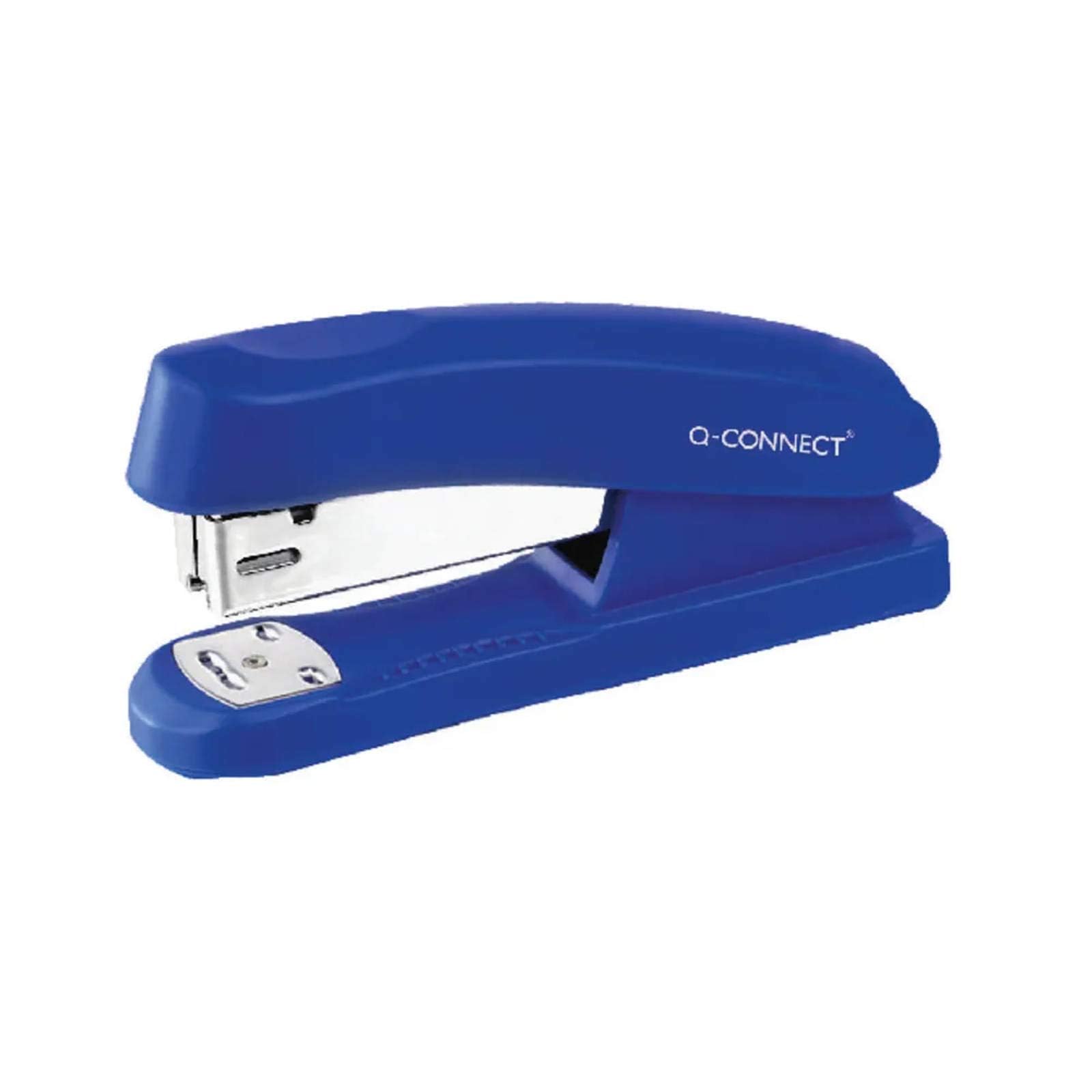 Q-Connect Desktop Stapler - Half Strip | 20 Sheet Capacity | Blue Plastic Casing 1