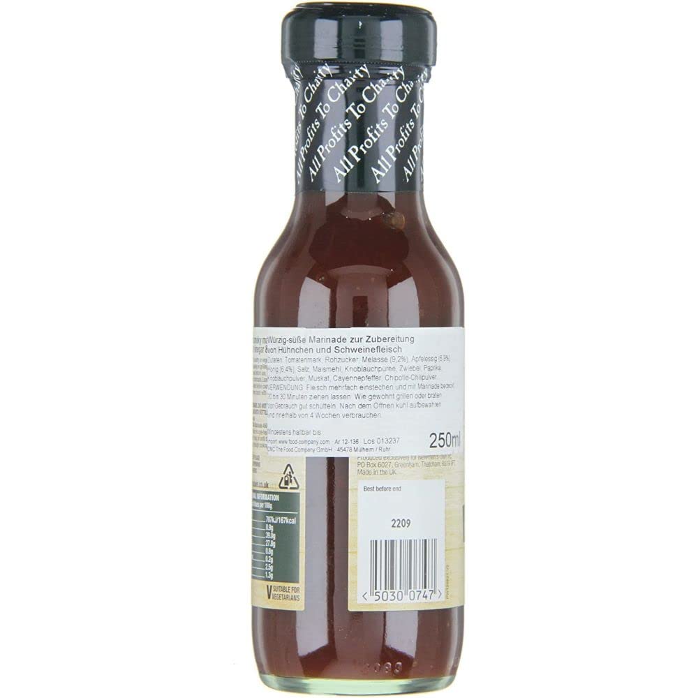 Newman's Own Sticky Barbecue Marinade Sauce 250ml