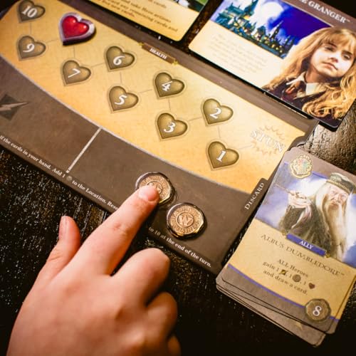 USAopoly Harry Potter: Hogwarts Battle Kooperatives Deck-Building-Brettspiel 16