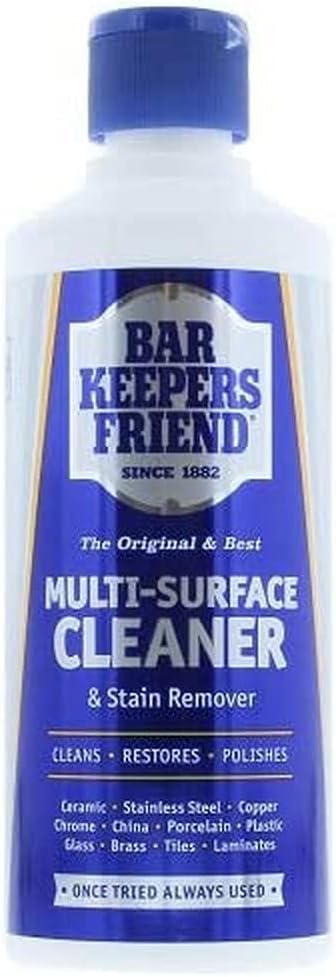 Bar Keepers Friend Original Stain Remover Powder 250g - Cleans, Restores, Polishes