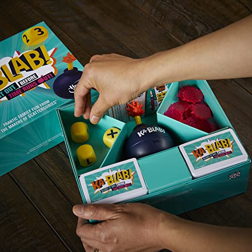 Hasbro Gaming Ka-Blab! Familienparty-Brettspiel für 2–6 Spieler, ab 10 Jahren 12