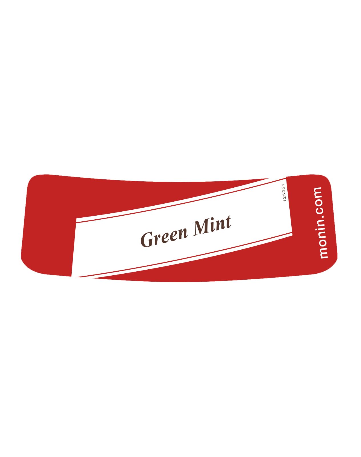 MONIN Green Mint Syrup 700ml - Vegan, Allergen-Free, Natural Flavouring for Cocktails, Mocktails & Drinks