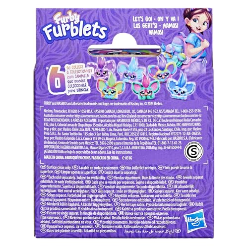 Furby Ray-Vee Furblets Series 1 - Mini Electronic Plush Toy with Sounds, Interactive Talking Collectible for Kids 11