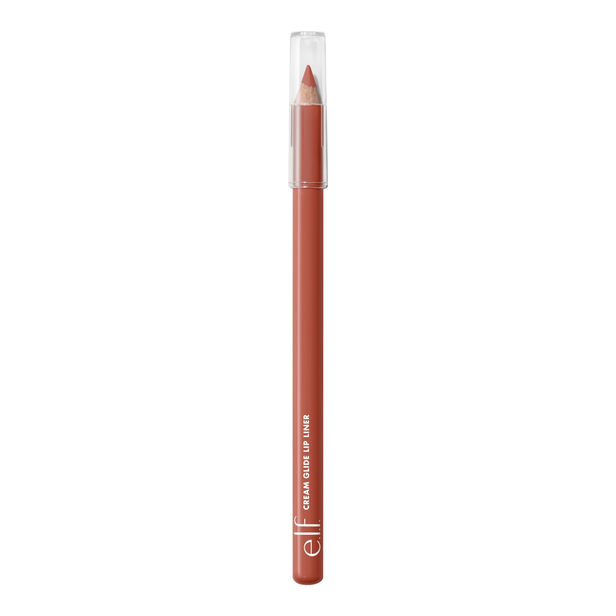 e.l.f. Cream Glide Lip Liner - Highly Pigmented Pencil for Shaping & Sculpting (Cinnamatic) 3