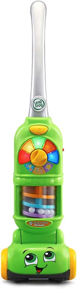LeapFrog Pick Up & Count Vacuum - Educational Role Play Toy with Lights & Sounds for Ages 2-5