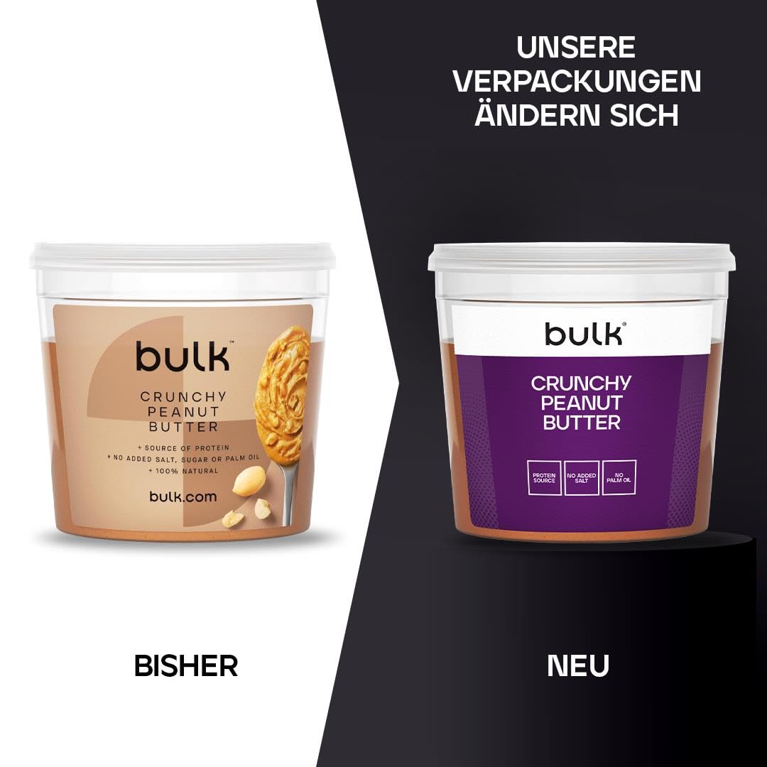 Bulk - Natural Roasted Peanut Butter Tub, Crunchy, 1 kg 7