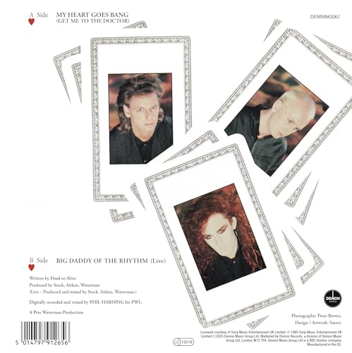 Dead Or Alive - My Heart Goes Bang (Get Me To The Doctor) [7" Picture Disc] 2