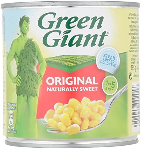 Green Giant - Original Sweetcorn 340g Tinned Corn with No Added Ingredients 3