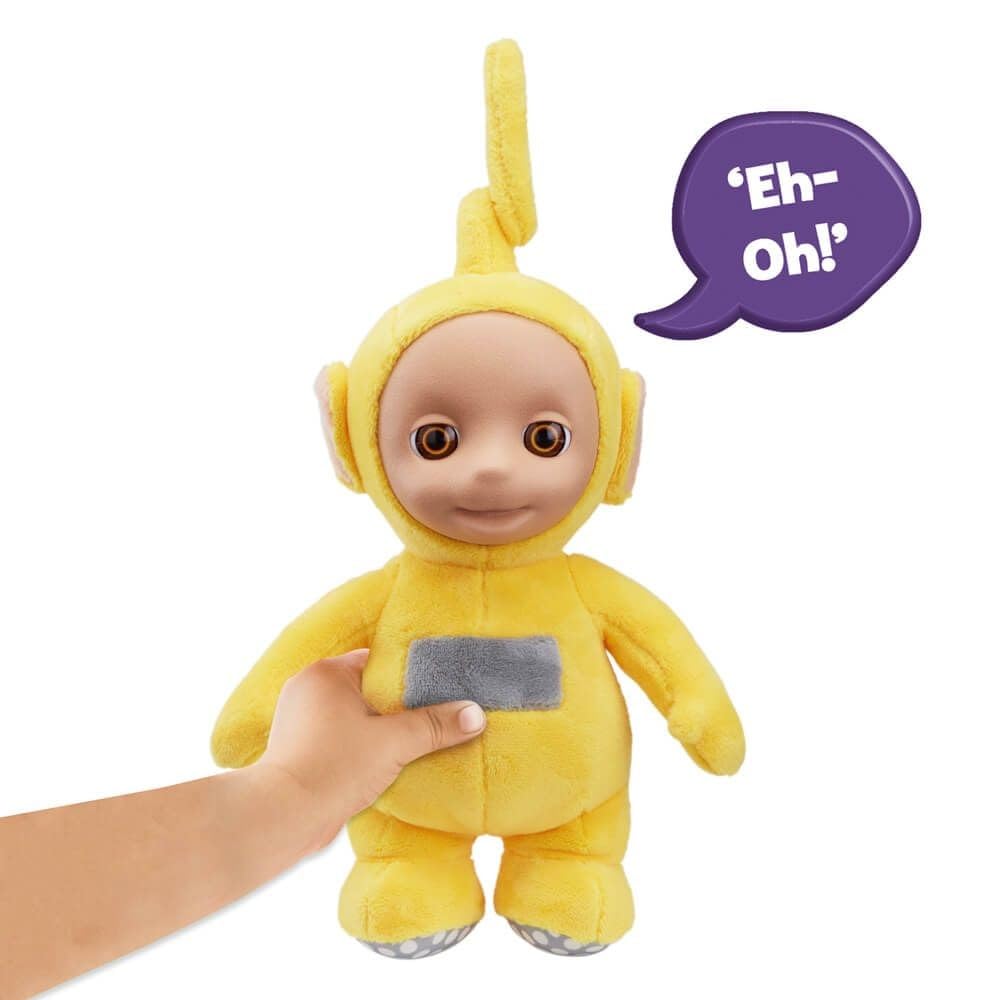 Character UK Teletubbies Sprechendes Laa-Laa-Plüschtier, 22,9 cm, Gelb 5