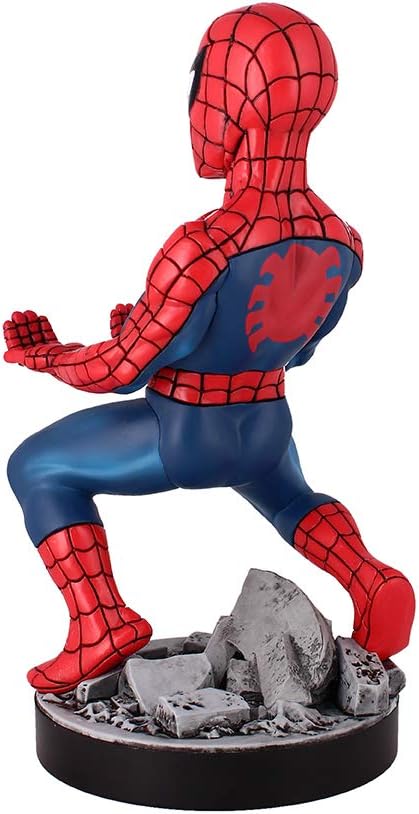 Spider-Man Classic Cable Guy - Controller & Phone Holder with 2-in-1 Charging Cable 4