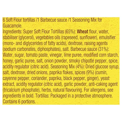 Old El Paso - Street Vibes Smoky & Sweet Barbacoa Soft Taco Kit 255g 4