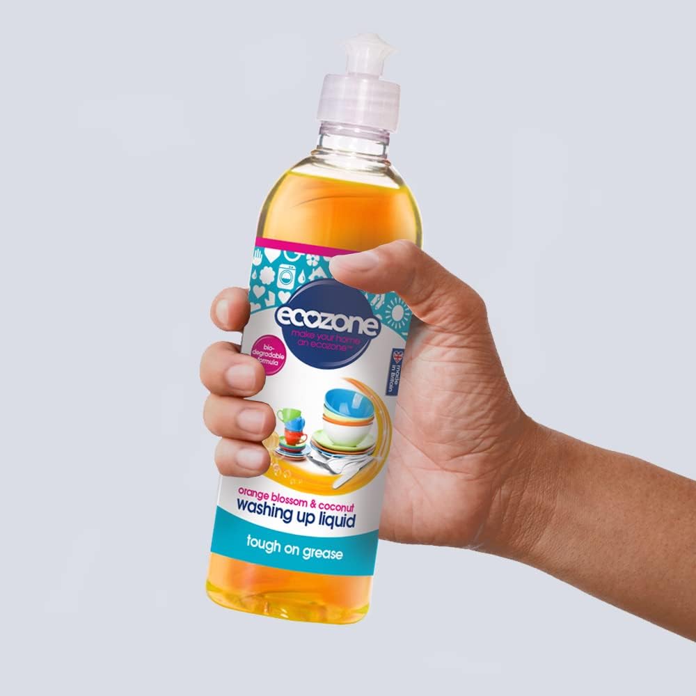 Ecozone Orange Blossom & Coconut Washing Up Liquid - 500ml 3
