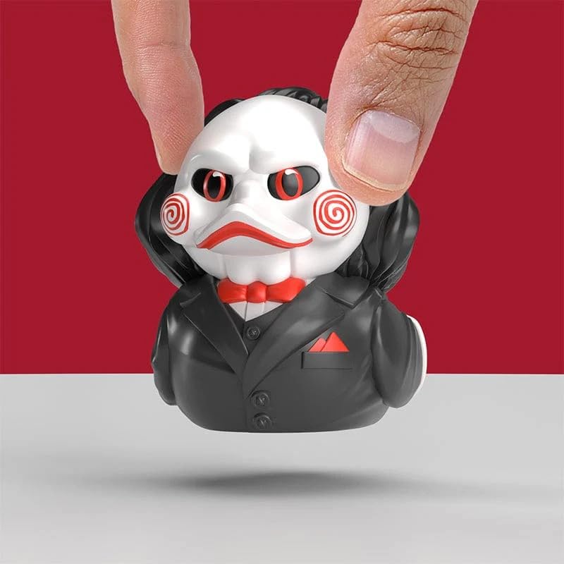 TUBBZ Mini: Saw Billy The Puppet Cosplaying Rubber Duck Vinyl Figure | Miniature Collectible 5