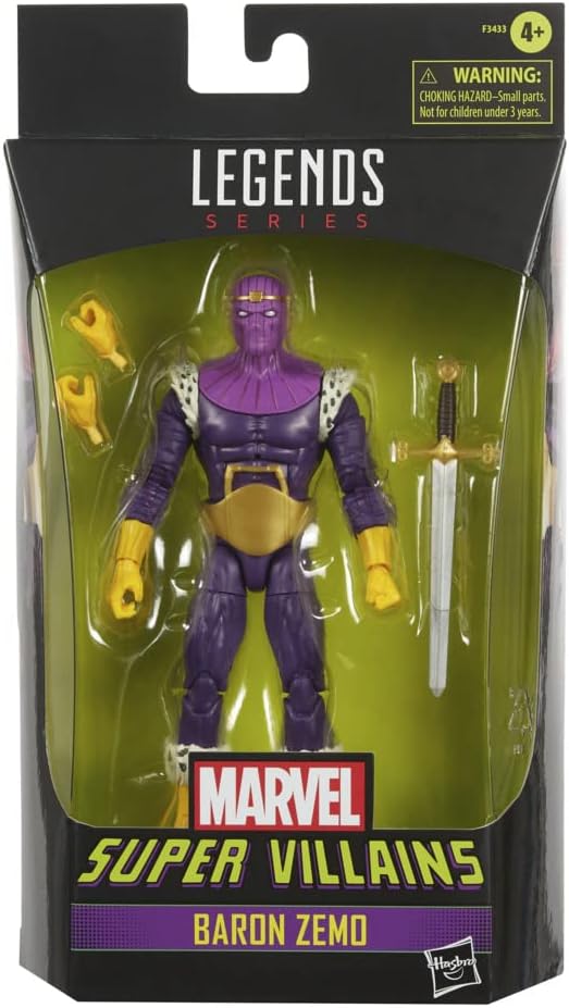 Hasbro Marvel Legends Series Marvel Comics - Baron Zemo Action Figure (HASF3433)